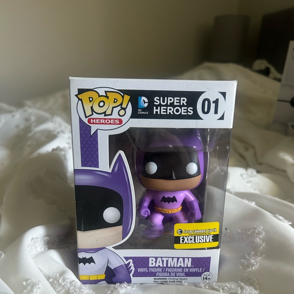Super Hero's Purple Batman Funko Pops
